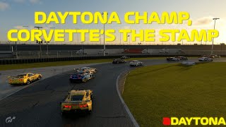 Daytona Champ Corvettes the Stamp  Chevrolet Corvette C7 Gr3  GT7 [upl. by Sitnalta]