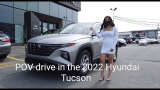 Take a POV review drive in the 2022 Hyundai Tucson Preferred Trend [upl. by Vivl]