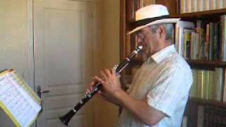 Melancholy Blues  Traditional Jazz Clarinet [upl. by Adaven411]