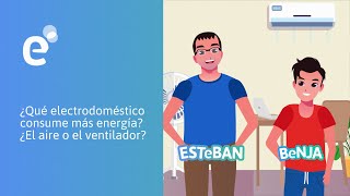 ¿Qué electrodoméstico consume más energía ¿El aire acondicionado o el ventilador [upl. by Namlas]