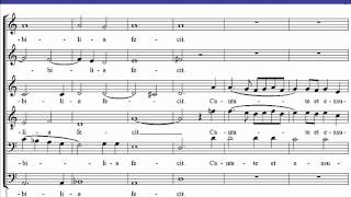 MonteverdiCantate DominoSoprano1Scorewmv [upl. by Shela]