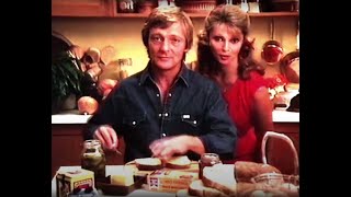 SUNNY CORNER MARGARINE 1982  John Cornell amp Delvene Delaney  TV Ad [upl. by Erl899]