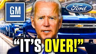 HUGE NEWS Joe Biden WARNED To SHUT DOWN EVs Immediately [upl. by Editha]