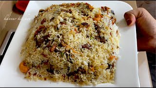 സ്പെഷ്യൽ ബീഫ് ബിരിയാണി  Kannur Style Beef Dum Biryani Eid Special By Kannur Kitchen [upl. by Attelrac]