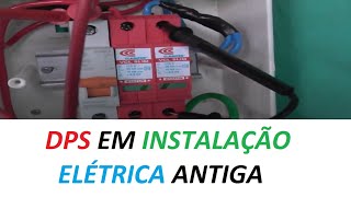 COMO INSTALAR DPS EM CIRCUITO ELÉTRICO ANTIGO 88 [upl. by Hgielra]