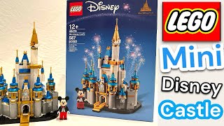 Building the LEGO Mini Disney Castle [upl. by Thurman]