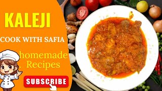 KALEJI 🥘 Recipe by cook with safia [upl. by Khalid513]