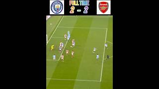 EXTENDED HIGHLIGHTS  Manchester City vs Arsenal 22  EPL  football shorts [upl. by Elorak]