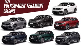 2023 Volkswagen Teramont  All Colors Options  Images  AUTOBICS [upl. by Drobman]