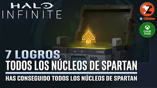 Halo Infinite  Todos los Núcleos de Spartan  7 LOGROS  Todas las Habilidades al Máximo [upl. by Noland]