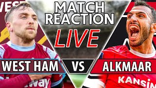 West Ham vs AZ Alkmaar  Live Europa Conference League Watchalong [upl. by Franklin786]