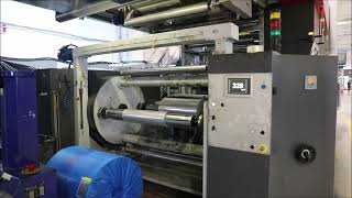 By ABTECH Italy  CI Flexo printing press 8 colors UTECO Onyx 808 GL F101 [upl. by Ramunni]