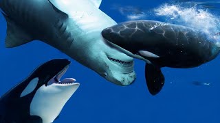 Why do killer whales have the distinctive black and white coloration [upl. by Werdma]