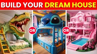 Would You Rather Build Your Dream House 🏠🌈💞 Hardest Choices QuizWizZ [upl. by Telfer241]