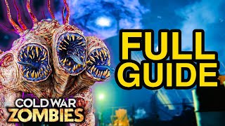 quotFORSAKENquot EASTER EGG GUIDE  Full Cold War Zombies Easter Egg Tutorial [upl. by Aehsa]