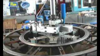 Sir Meccanica SpA  Fmax 5000  Flange Facing Machine [upl. by Sande526]