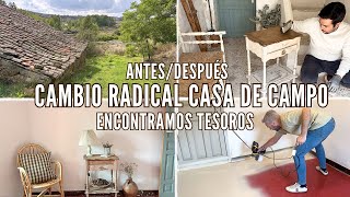 ANTES Y DESPUÉS 🏡 RENOVACIÓN SUELO de la casa 🚧 ENCONTRAMOS TESOROS 💎 Hacemos BÓVEDA 🥰 ZARA HOME 📦 [upl. by Scriven]