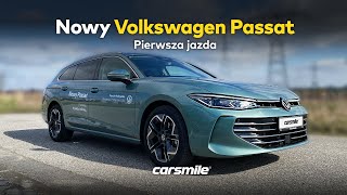 Nowy VW Passat  pierwsza jazda [upl. by Cinelli]