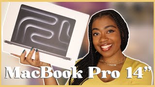 MACBOOK PRO M3 14INCH UNBOXING [upl. by Son]