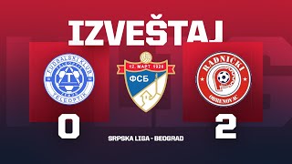 Izveštaj TELEOPTIK  RADNIČKI Srpska Liga Beograd 2425  7 Kolo [upl. by Victor936]