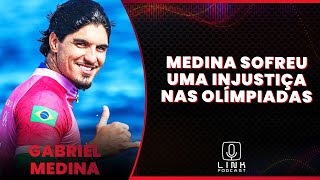 FOI INJUSTO GABRIEL MEDINA GANHAR A MEDALHA DE BRONZE  LINK PODCAST [upl. by Kalam804]