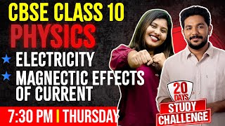 CBSE Class 10 Physics  Electricity Magnetic Effects Of Current [upl. by Hedda]