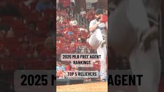 2025 MLB Free Agent Rankings Top five relievers [upl. by Atinaw]