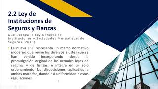 DERECHO DE SEGUROS Y FIANZAS CLASE 4 LA LEY DE INSTITUCIONES DE SEGUROS Y FIANZAS 12 [upl. by Koziel974]