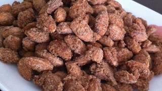 Easy Candied Almonds Recipe [upl. by Ahsitil920]