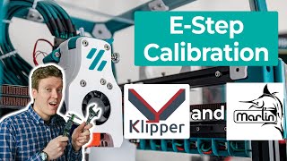 Klipper 3D Printer Extruder Calibration  also Marlin Direct Drive and Bowden EStep Calculation [upl. by Matthei]