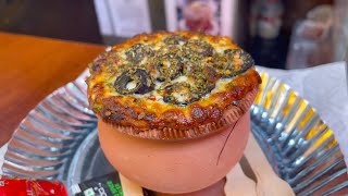 MATKA PIZZA of Mumbai  Clay Cup Pizza  Indian Street Food [upl. by Godfrey]