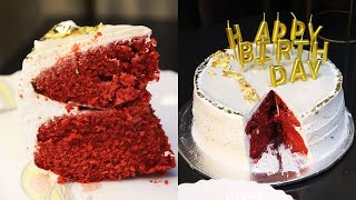 I came up with the SOFTEST RED VELVET CAKE recipe you will love it [upl. by Ymerrej]