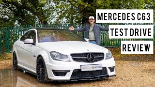 2012 Mercedes C63 AMG Review 451 Coupe [upl. by Kcirddes]