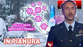 quotAttenzione La neve è in arrivo scopri quando e dove colpirà con forzaquot [upl. by Etnaud]