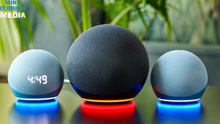 ECHO DOT vs ECHO 4 Best Amazon Alexa Smart Speaker 2020 [upl. by Becht]