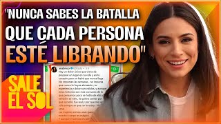 Ana Brenda PERDIÓ a su bebé y lo da a conocer con DESGARRADOR mensaje  Sale el Sol [upl. by Damour273]