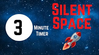 3 Minute Countdown Timer  Space [upl. by Odanref457]