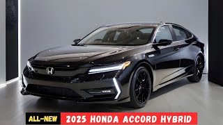 Finally All New 2025 Honda Accord Hybrid Unveiled  Best Sedan [upl. by Hanikehs]