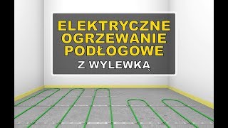 Elektryczne ogrzewanie podłogowe z wylewką instalacja kabli grzewczych w łazience [upl. by Jamie]