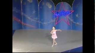 Aubrey Miller  Turn Combinations age 7 [upl. by Inafets]