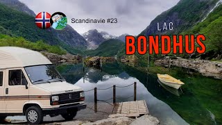 23 le lac Bondhus Roadtrip en Scandinavie norway norvège glacier [upl. by Amaty]