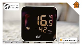 Eve Weather Review  The all new HomeKit Weather station with Thread support [upl. by Oremor258]