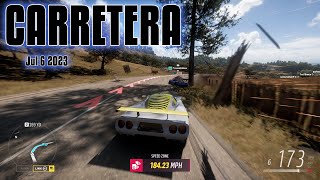 Forza Horizon 5 Carretera Speed Zone Weekly Challenge  How To Jul 06 2023 [upl. by Sleinad]