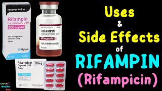 Rifampin Rifampicin – Side Effects Uses Mechanism of Action Dosage Interactions Warnings [upl. by Bastian]