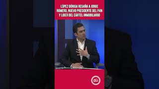 Dóriga regaña a Jorge Romero Le dice que es el peor PAN de la historia política sheinbaum pan [upl. by Leahcimsemaj3]