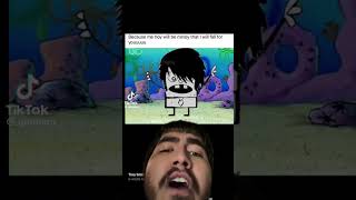 Emo Doodlebob NOT MINE cartoon meme spongebob [upl. by Patrizius]