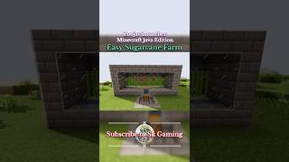 Easy Sugarcane Farm Poojav Launcher Minecraft Java Edition minecraftfarm pojavlauncherminecraft [upl. by Fita]