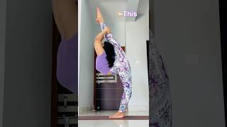 How To Do Purna Natarajasana  shorts advancedyoga flexibleyogis [upl. by Ahsemac]