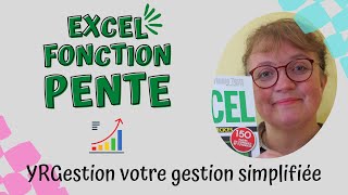 Formation Excel pratique  fonction PENTE [upl. by Biondo]