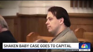 Shaken baby death case goes to Texas capital  NBCDFW [upl. by Ellinej]